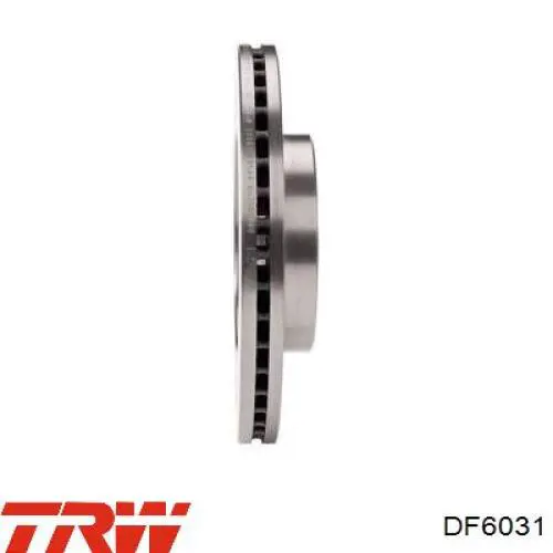 Передние тормозные диски DF6031 TRW