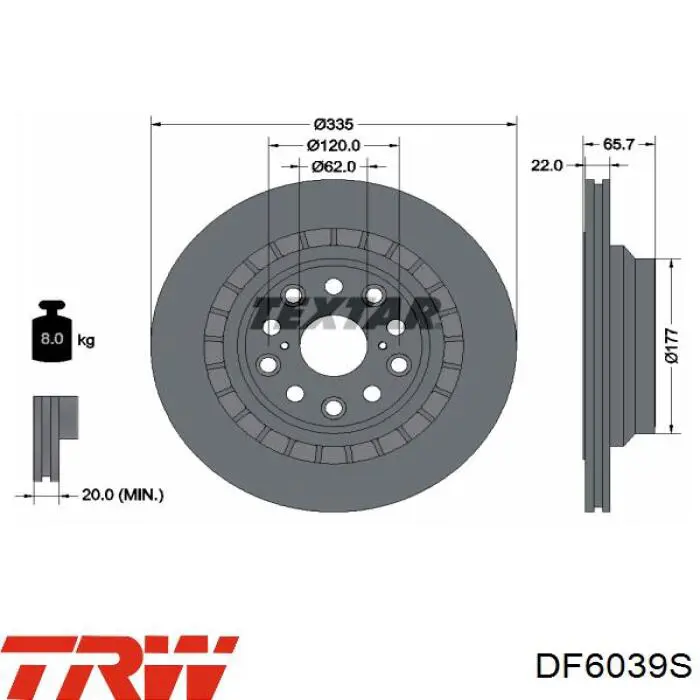 18193 ABS Дисковый тормоз