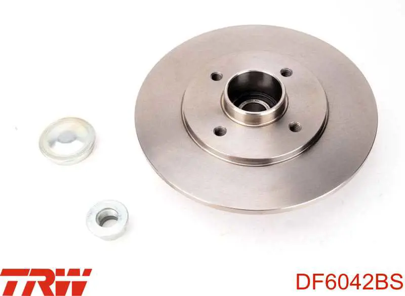DDF1695-1 Ferodo диск тормозной задний