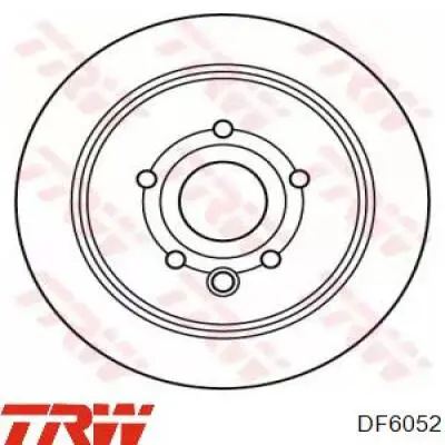 DF6052 TRW Дисковый тормоз