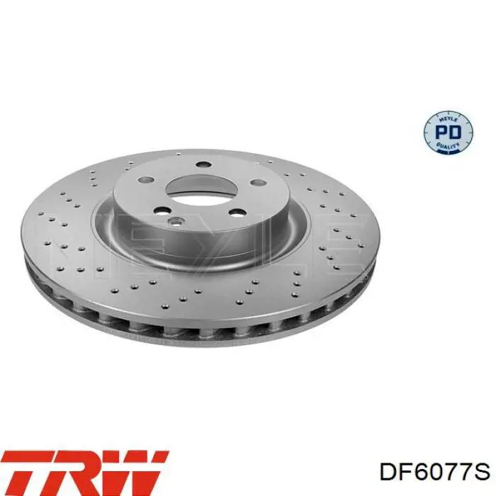 Передние тормозные диски DF6077S TRW