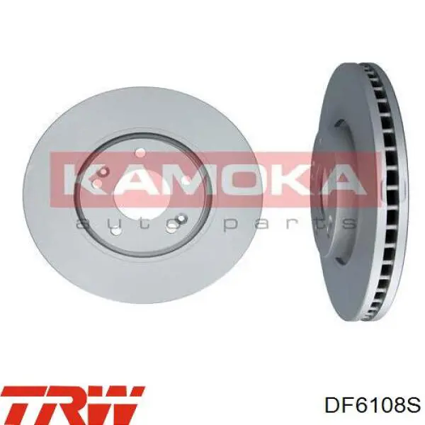 DF6108S TRW Диск тормозной передний