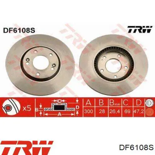 DF6108S TRW