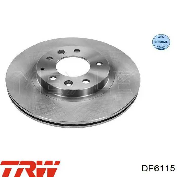 Тормоз дисковый передний TRW DF6115 цена, от 44.85 USD