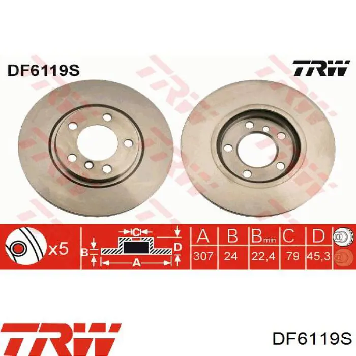 DF6119S TRW