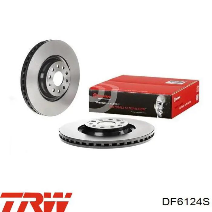 Купить DF6124S TRW Ротор тормозной