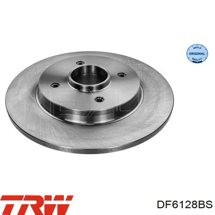 Задний дисковый тормоз TRW DF6128BS