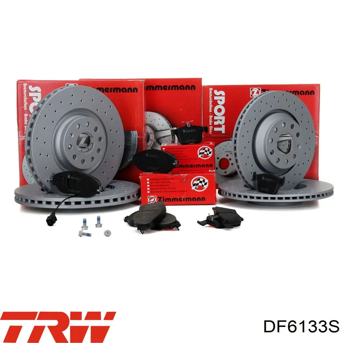 Купить DF6133S TRW Ротор тормозной