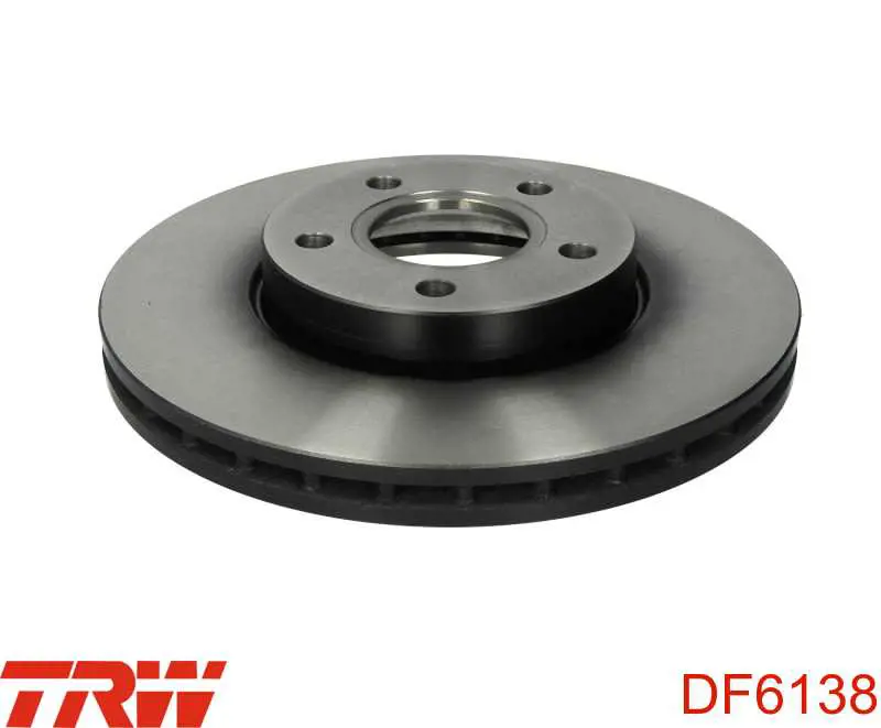 DF6138 TRW диск тормозной передний