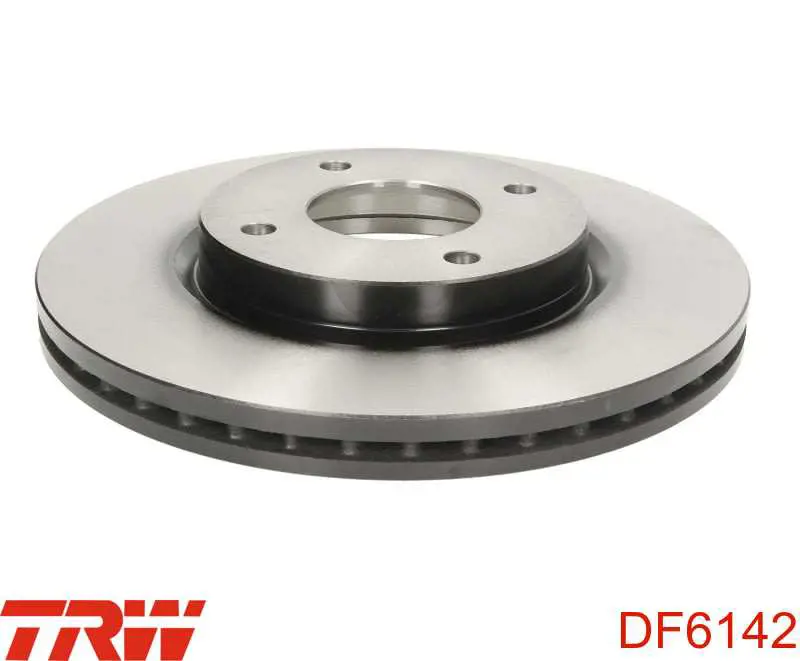 DF6142 TRW диск тормозной передний