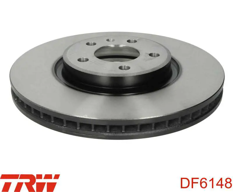 DF6148 TRW диск тормозной передний