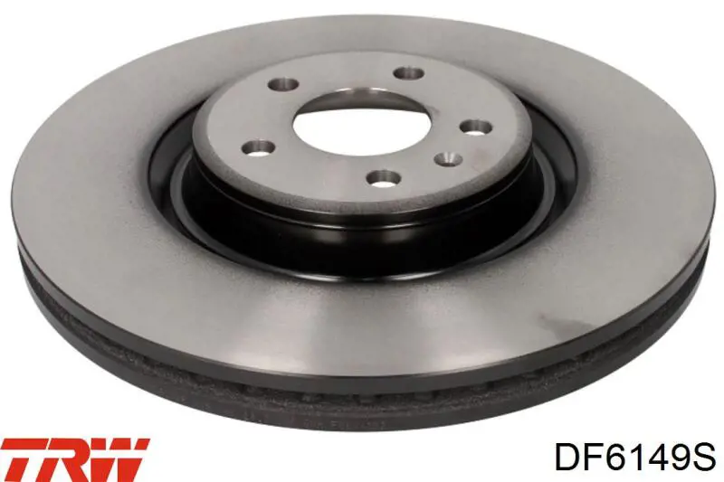 DF6149S TRW диск тормозной передний