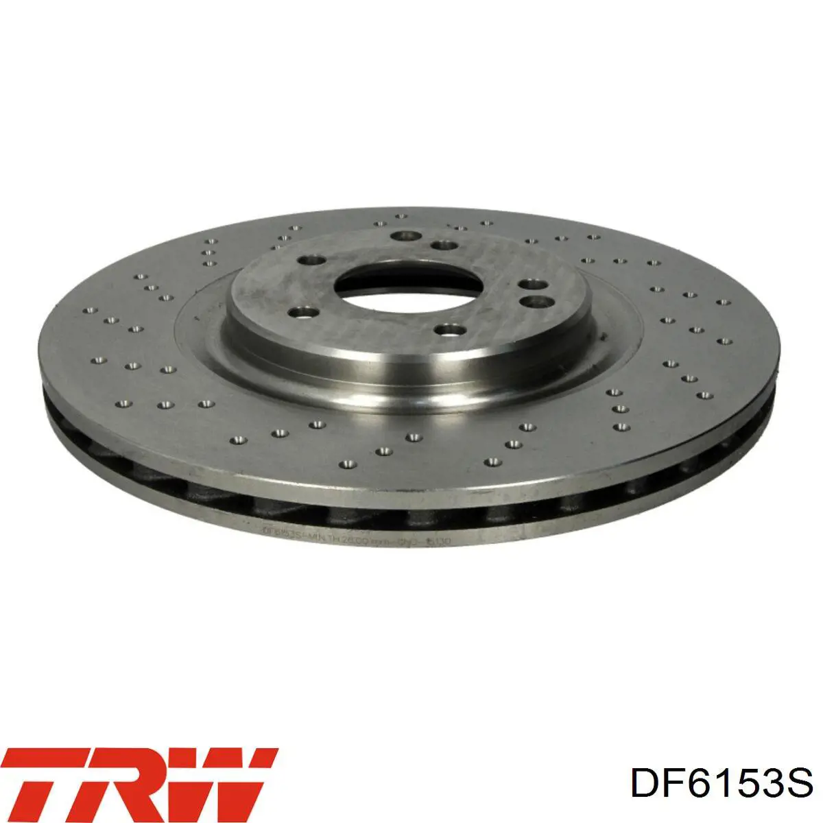DF6153S TRW диск тормозной передний