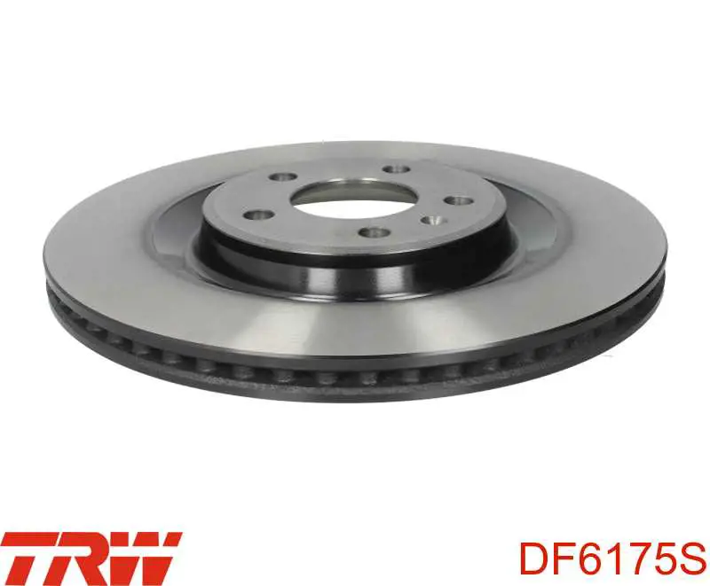 DF6175S TRW диск тормозной задний