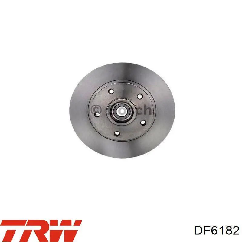 Тормозные диски DF6182 TRW
