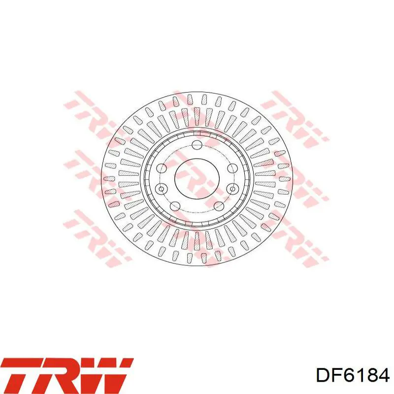 Передние тормозные диски ADR164335 Blue Print