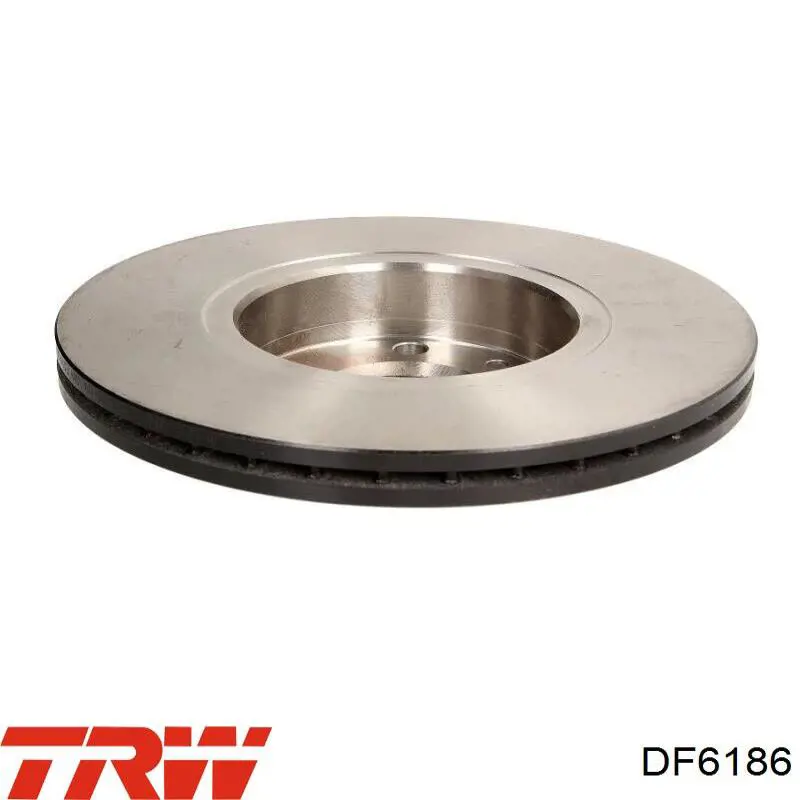 Передние тормозные диски DF6186 TRW