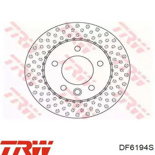 DF6194S TRW диск тормозной передний