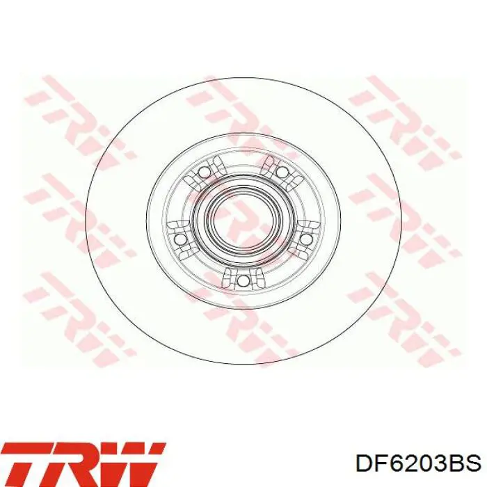 Задний дисковый тормоз Dayco KWD012D