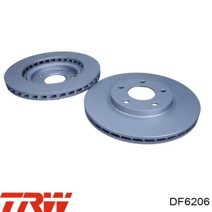 Тормоз дисковый передний TRW DF6206 цена, от 46.01 USD