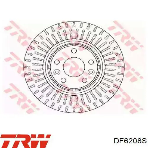 Передний тормозной диск Jurid/Bendix BDS1186