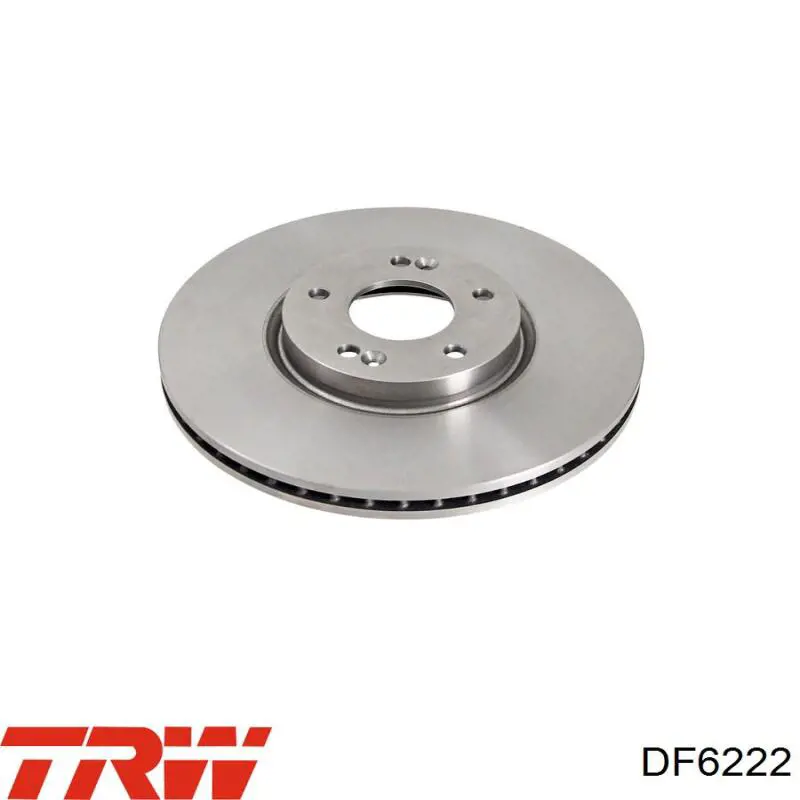 Передние тормозные диски DF6222 TRW