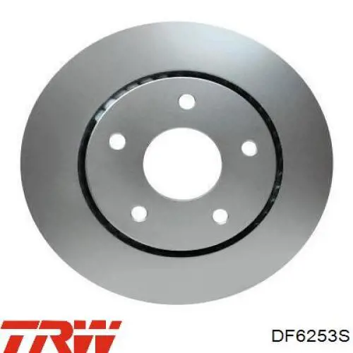 Тормоз дисковый передний TRW DF6253S цена, от 52.69 USD