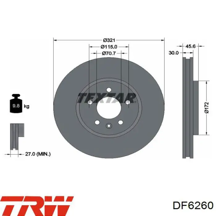 Тормоз дисковый передний Jurid/Bendix 562852JC1 цена, от 67.51 USD
