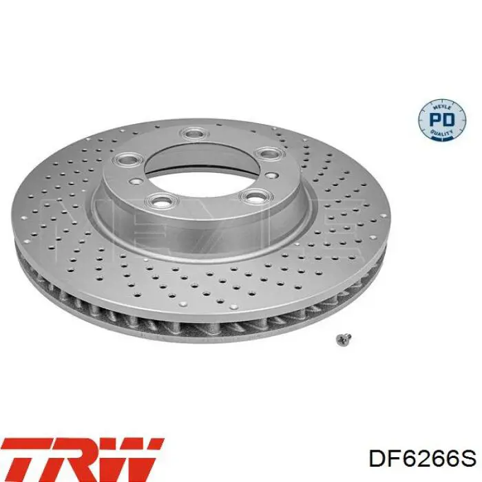 Тормоз дисковый передний TRW DF6266S цена, от 75.78 USD