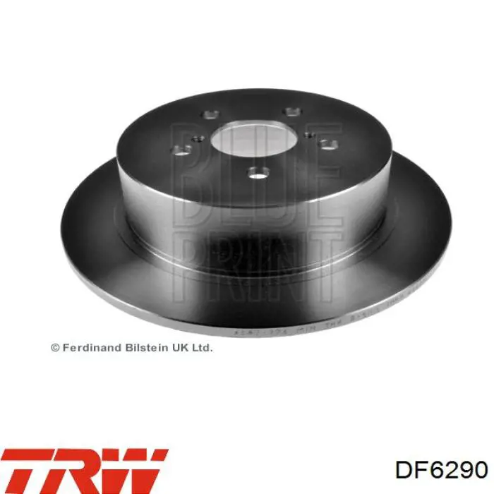 Тормозные диски DF6290 TRW