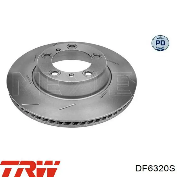 Купить 97035240300 Porsche Диск тормозной задний