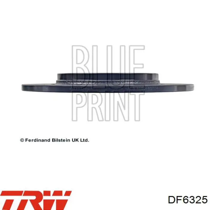 Задний дисковый тормоз TRW DF6325
