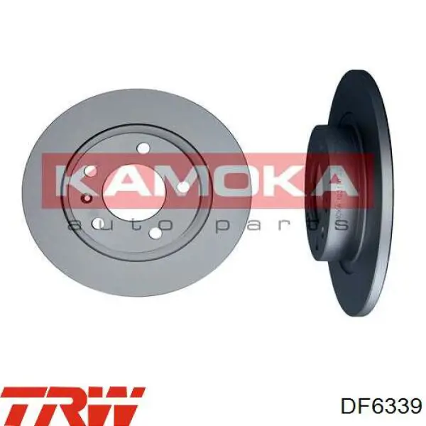 Задний дисковый тормоз TRW DF6339