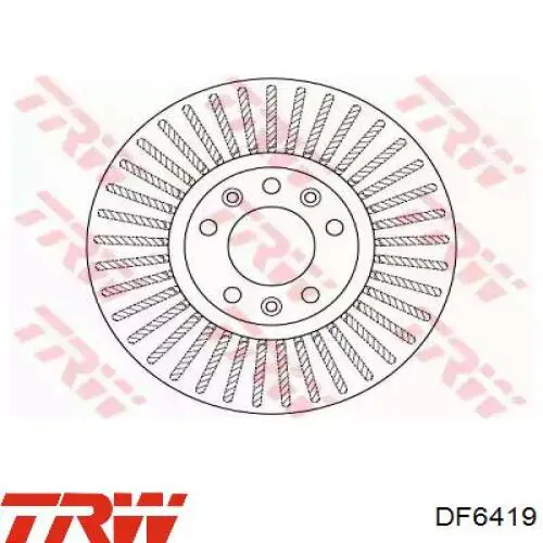 Передние тормозные диски 602811 Daco