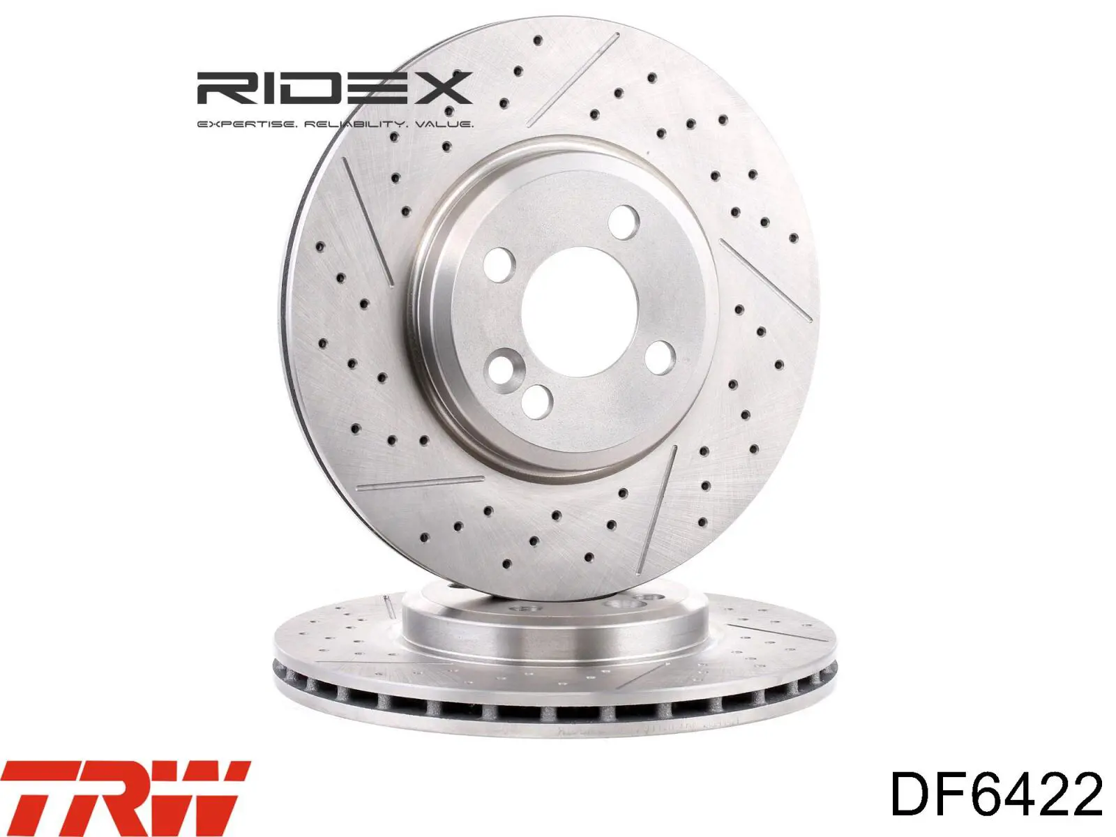 Тормоз дисковый передний TRW DF6422 цена, от 56.61 USD