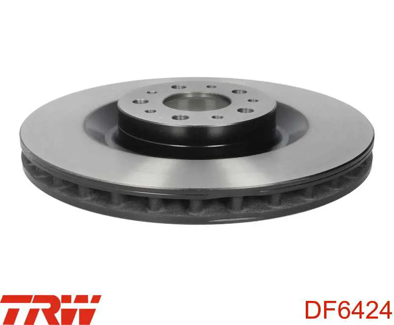 DF6424 TRW диск тормозной передний