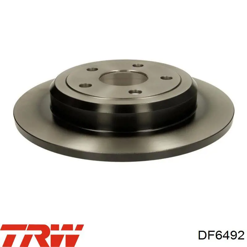 DF6492 TRW тормозные диски