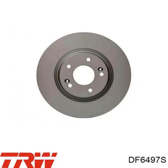 Тормоз дисковый передний TRW DF6497S цена, от 66.79 USD