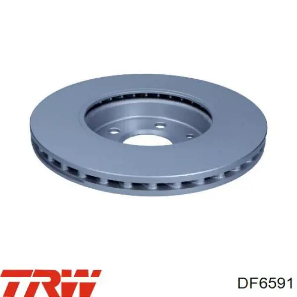 Передние тормозные диски DF6591 TRW