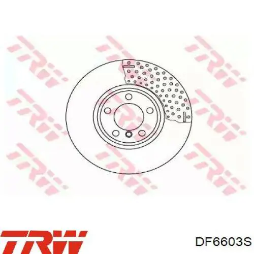 Передние тормозные диски 600342 Daco
