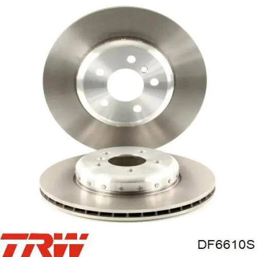 DF6610S TRW диск тормозной задний