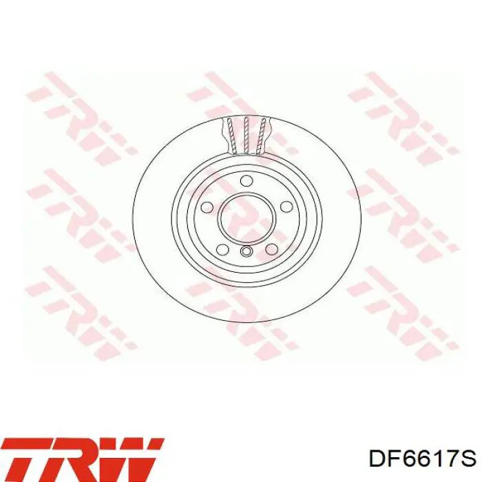 Купить B130785 Denckermann Диск тормозной задний