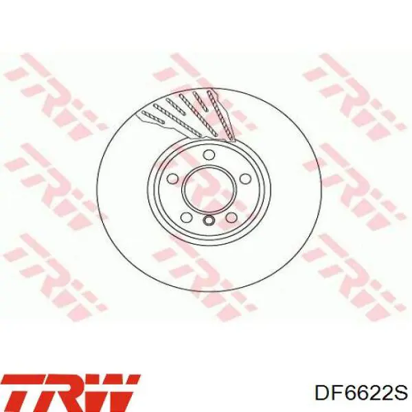 Купить DF6622S TRW Ротор тормозной