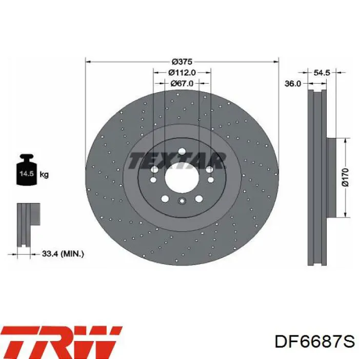 Купить RT21651HPGLT5 Rotinger Ротор тормозной