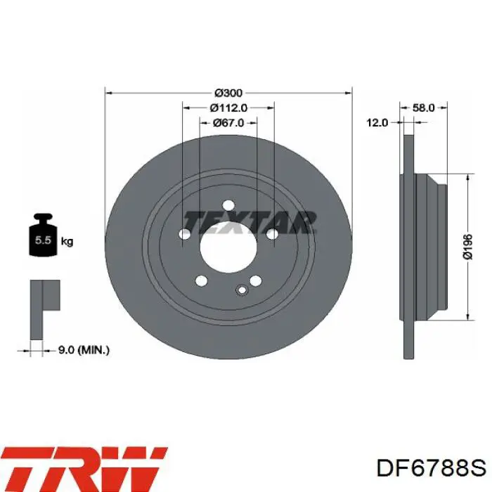 DF6788S TRW