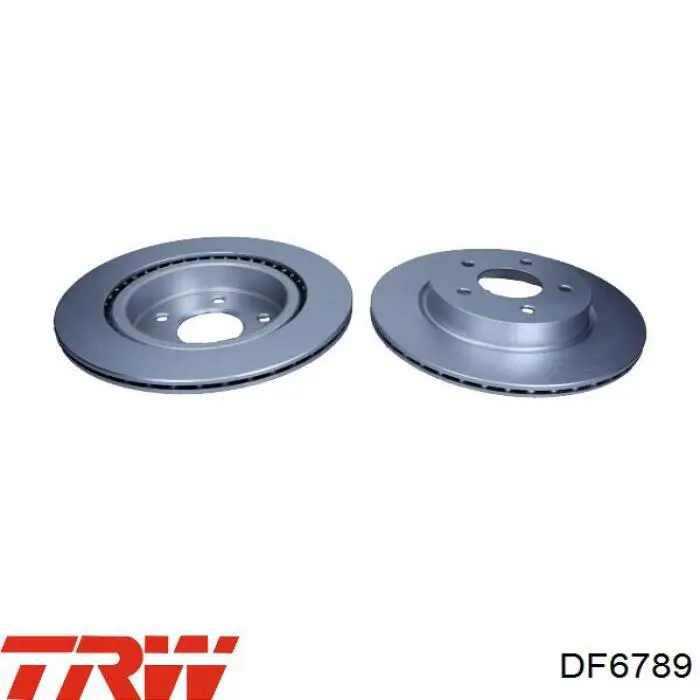 Задний тормозной диск TRW DF6789 цена, от 52.52 USD