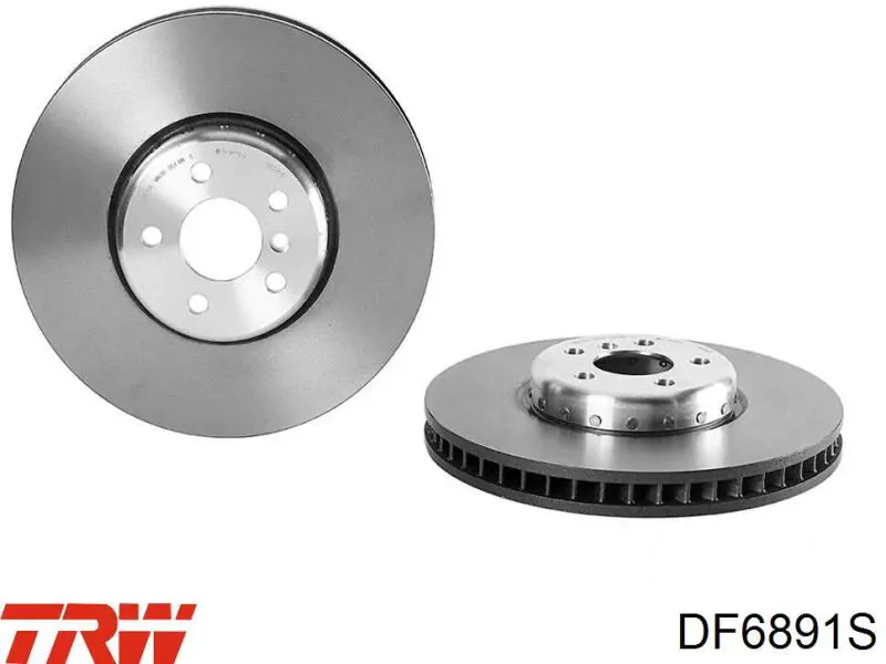 Тормоз дисковый передний TRW DF6891S цена, от 265.49 USD