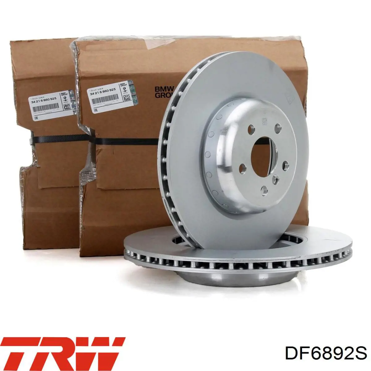 Тормозные диски DF6892S TRW