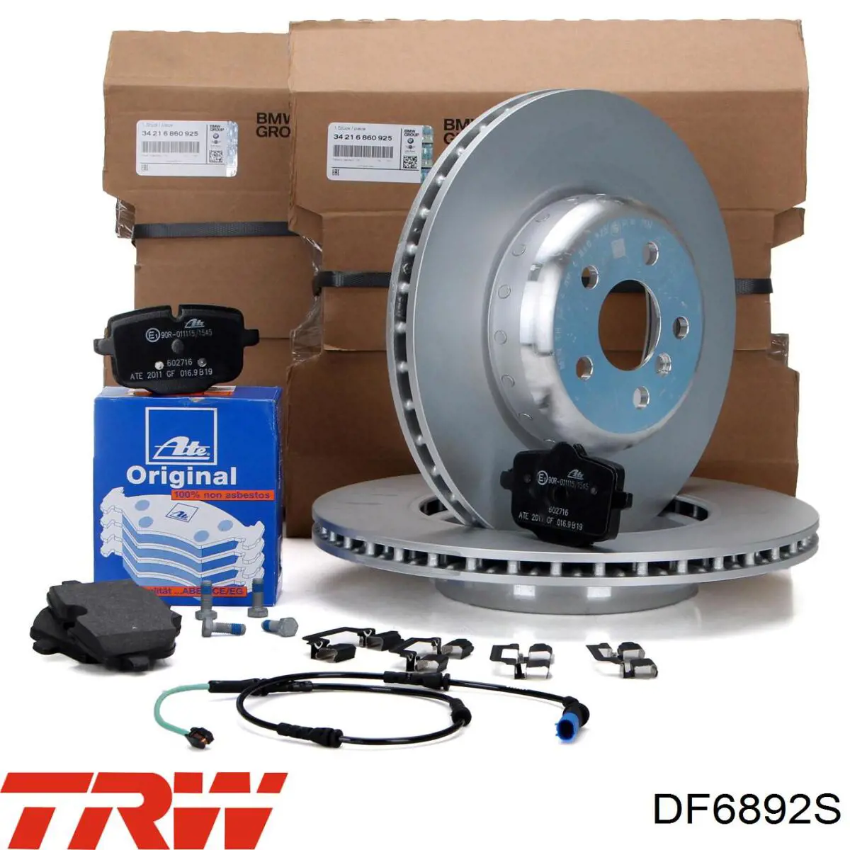 34207915314 BMW Disco do freio traseiro