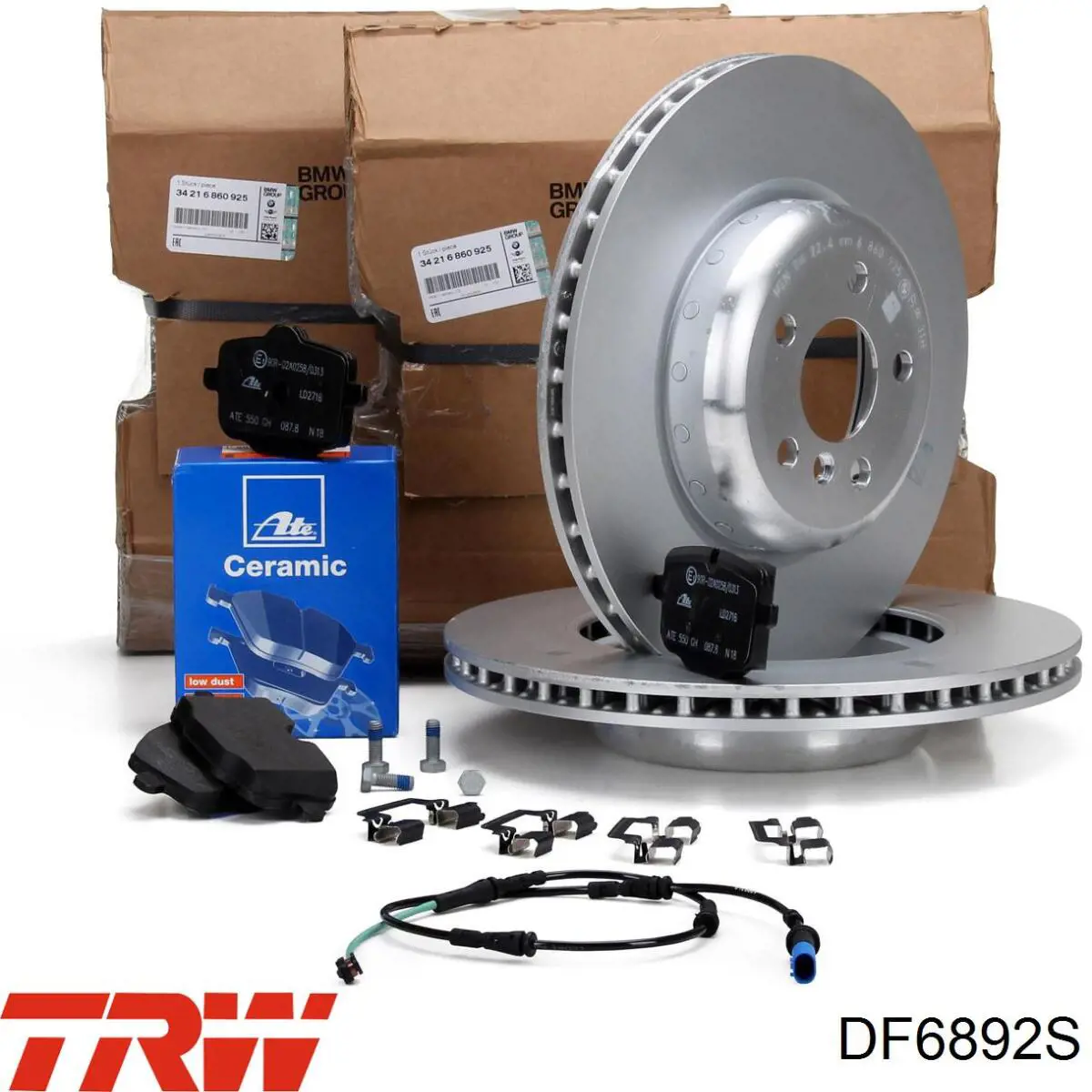 Disco do freio traseiro 34207915314 BMW